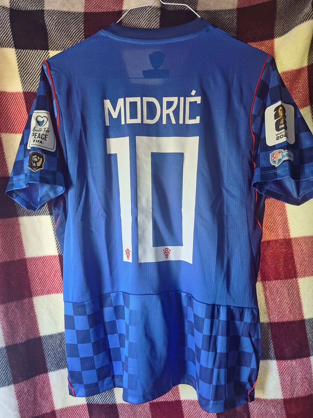 Nike Blue Luka Modrić #10 Croatia Jersey